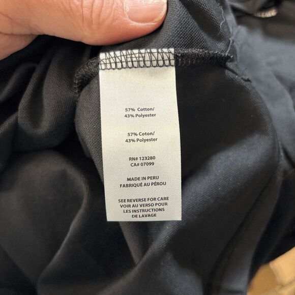 Travis Mathew Polo Shirt Sonoma Raceway Racing Golf Work Mens Medium Black EUC - Picture 5 of 6